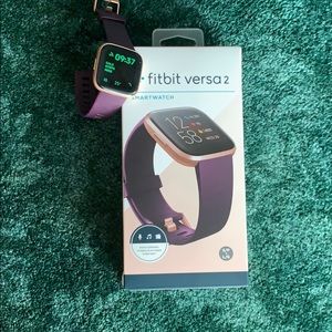 Fitbit Versa 2 - Purple & Rose Gold